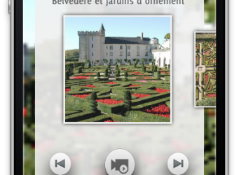 Application iPhone iPad Smartphone Android Château de Villandry